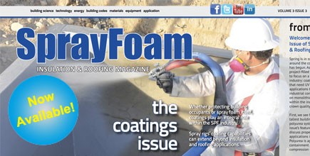 Spray Foam Insulation & Roofing Magazine Announces The Coatings Issue