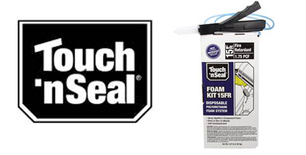 Touch ‘n Seal Introduces Updated Foam Kit 15FR Polyurethane Foam System With New, Easy-To-Use Features