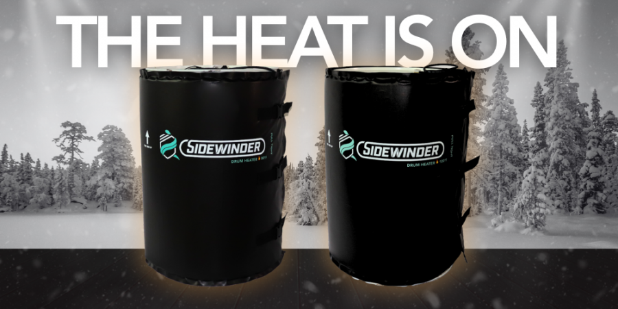 Python Sleeves + Covers Expands Sidewinder Line with New Fixed Temperature Drum Heaters