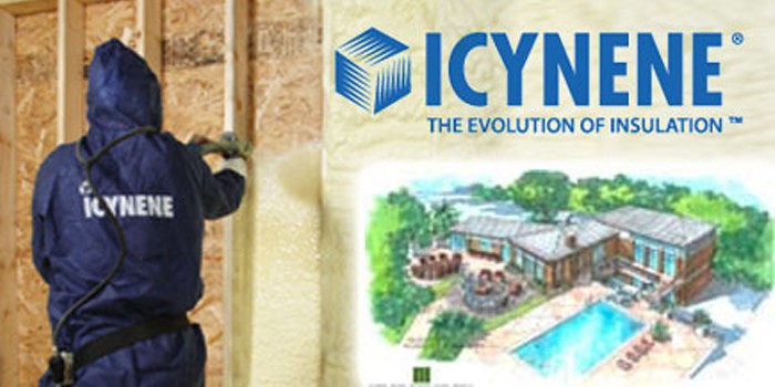 Icynene Spray Polyurethane Foam Insulation Helps Turn Houses Into Homes This Summer 