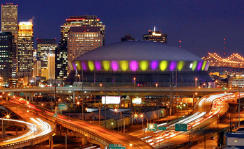 Spray Foam Restores Energy Efficiency in New Orleans Superdome