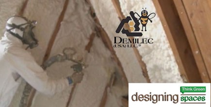 Demilec Products Featured on Designing Spaces