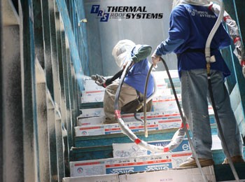 Spray Foam Insulation Installed in the First Net Zero House in Santa Monica