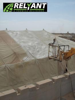 Relyant, LLC Receives Contract Expansion to Apply Spray Foam Insulation in Afghanistan