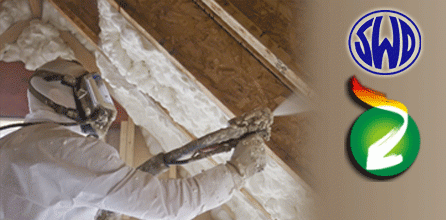 DC 315 Thermal Barrier Passes Over SWD Spray Foam Insulation Products