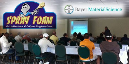 Spray Foam Distributors of New England Partners With Bayer for Applicator Instruction Program