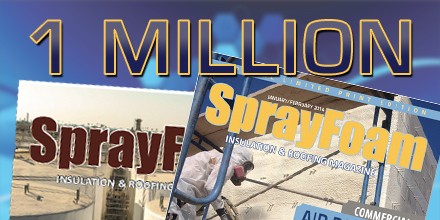 Spray Foam Magazine Hits One Million