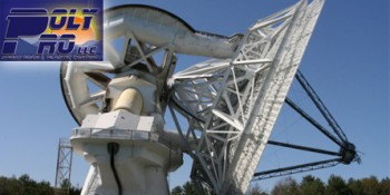 National Radio Astronomy Observatory Uses Spray Foam to Fix Radio Telescope