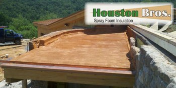 Houston Bros. Spray Foam Insulation Caps Off 'Green' Home with SPF Roof