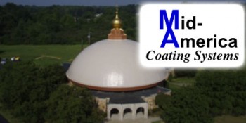 Mid-America Coating Systems Re-Roofs Aging Church Dome with Spray Foam