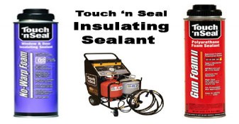 Insulating Foam Sealants Can Help to Weatherize Your Home