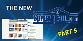 Getting to Know the New SprayFoam.com, Part 5: Social Media