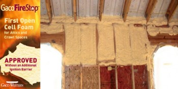 GacoFireStop Provides Spray Foam Contractors with Easy-to-Use, Technically Advanced Product