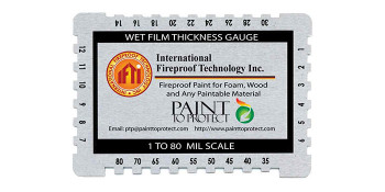 Learn How to Measure the Wet Film Thickness of IFTI's Fire Protective Coatings