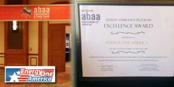 Energy One America Awarded at ABAA Conference & Trade Show