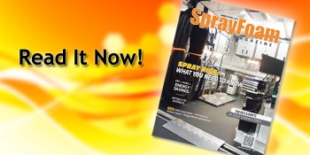 March/April 2016 Spray Foam Magazine Is Now Available