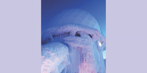 Foam in the Frozen Frontier