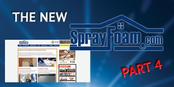Getting to Know the New SprayFoam.com, Part 4: Education Center, White Papers, and eBooks