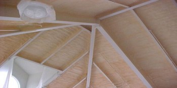 Pool House Battles Condensation with Spray Foam Insulation 