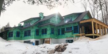 Cabins in the Snow