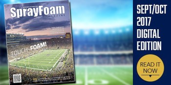 Spray Foam Scores a Touchdown At Notre Dame Stadium 