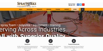SprayWorks Launches New Website