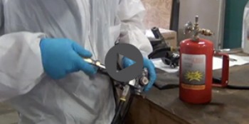 How to clean a PMC AP2 Spray Gun with the Power Flush System